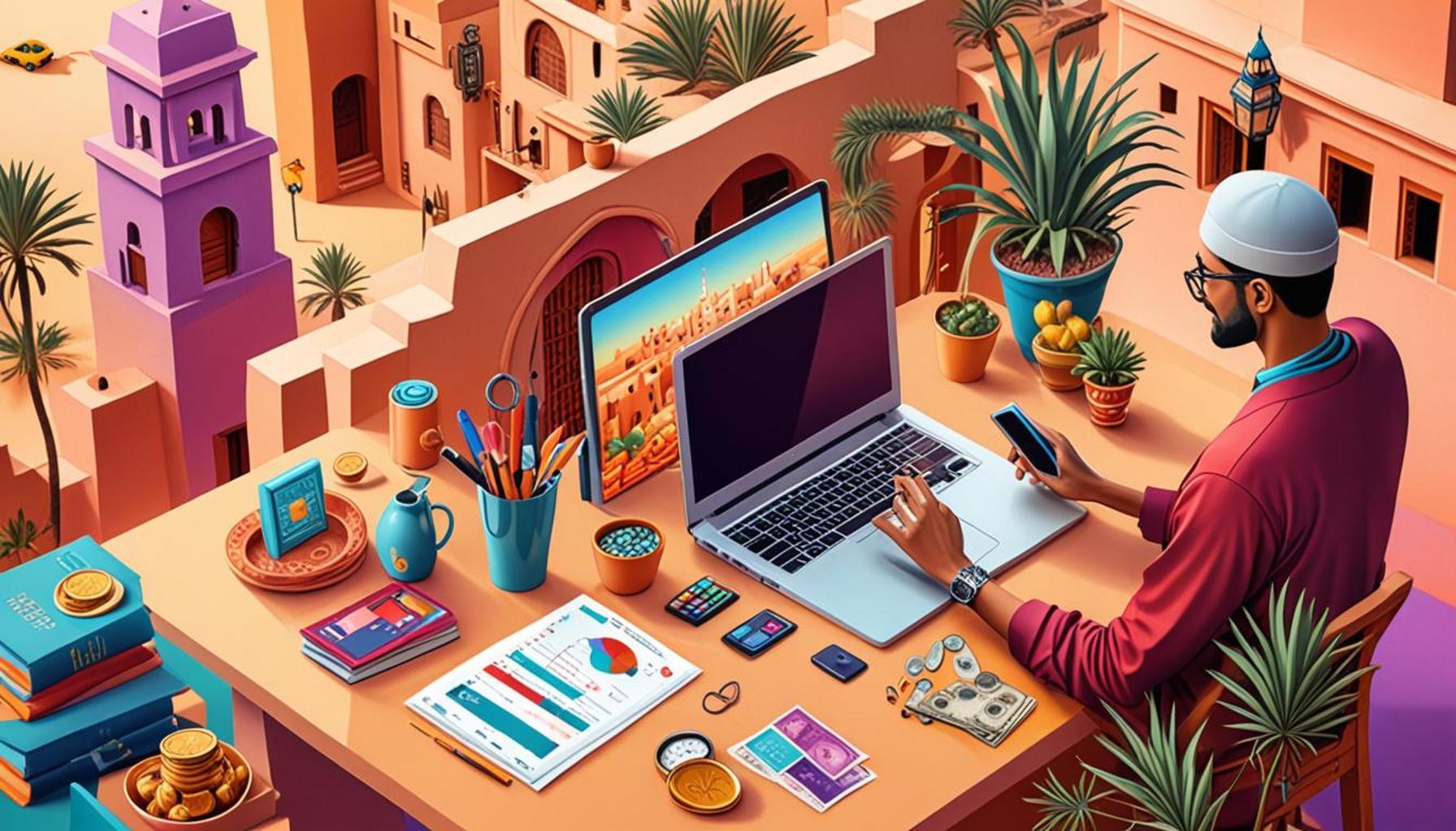 Impact des fintechs sur la gestion financière personnelle au Maroc